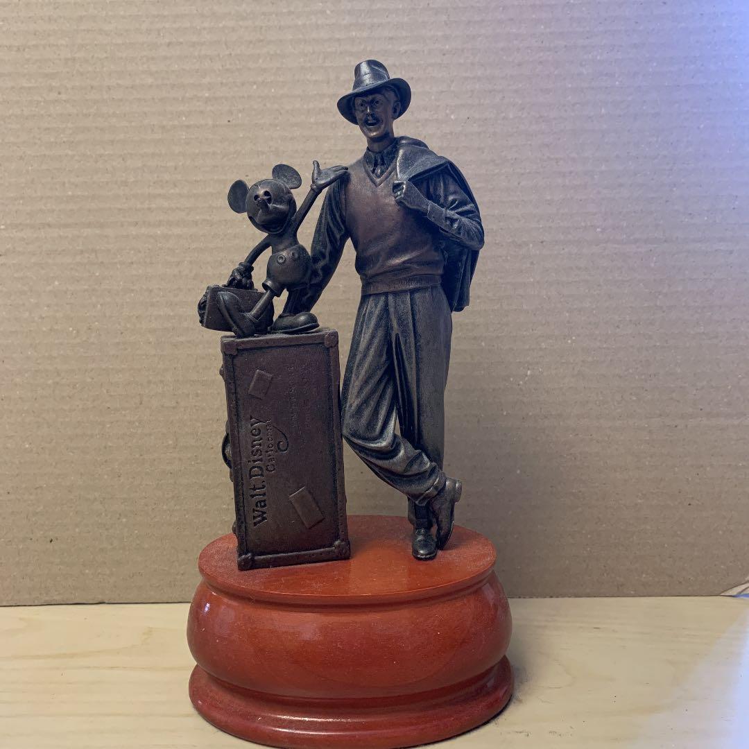 値下げウォルトとミッキー　ストーリーテラー像