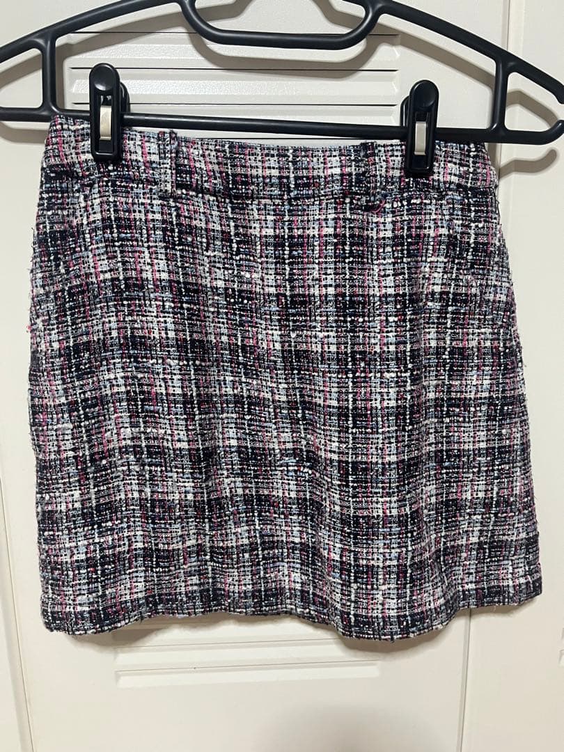 BEAMS golfツイード ミニスカート
