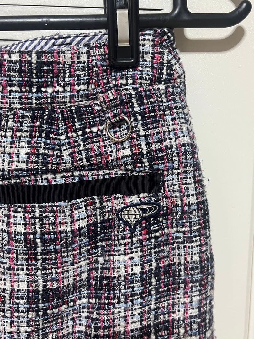 BEAMS golfツイード ミニスカート