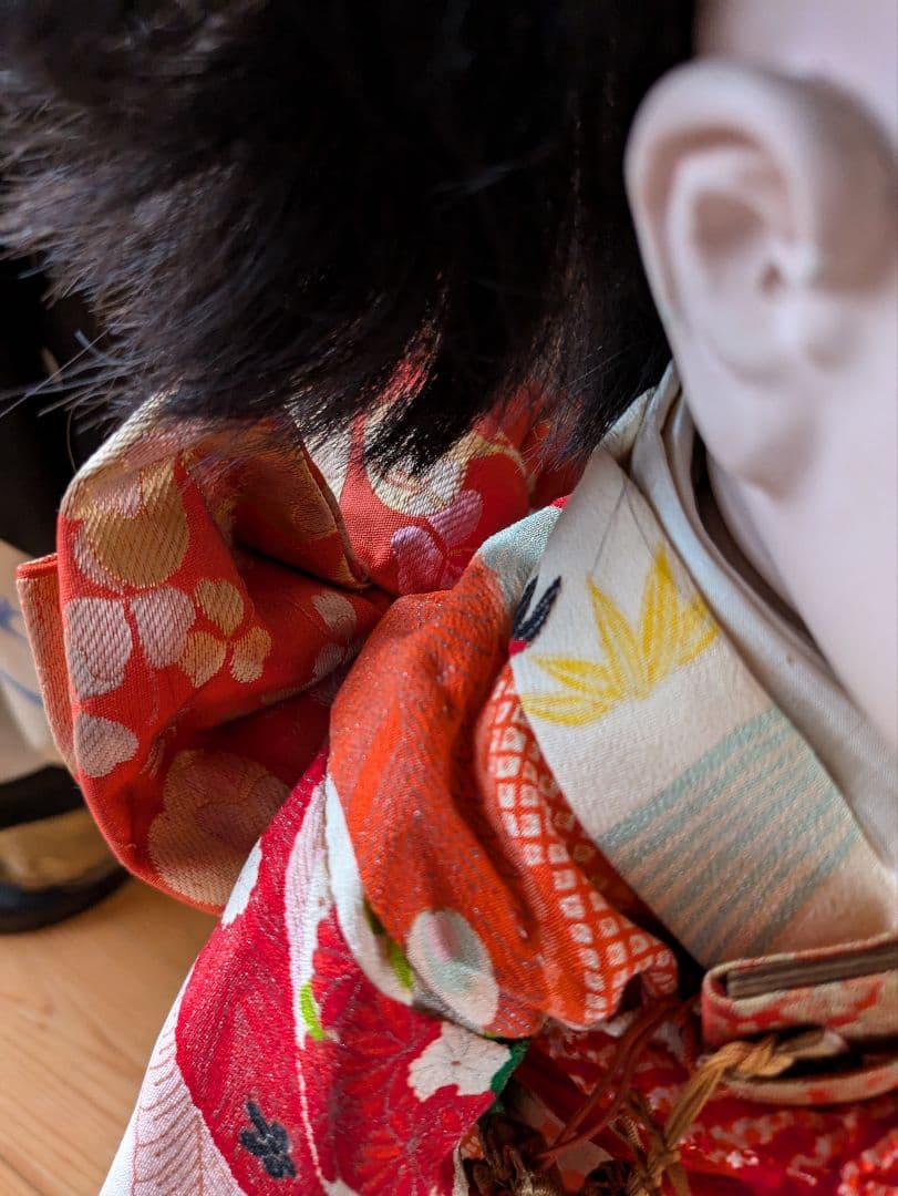 【専用】15号 戦前　戦中結納　 市松人形着物　丸平　大木平蔵　ビスクドール