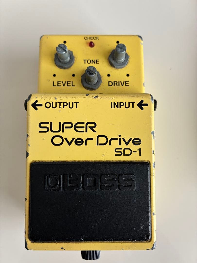 BOSS SUPER OverDrive SD-1 JRC 4558D 83年