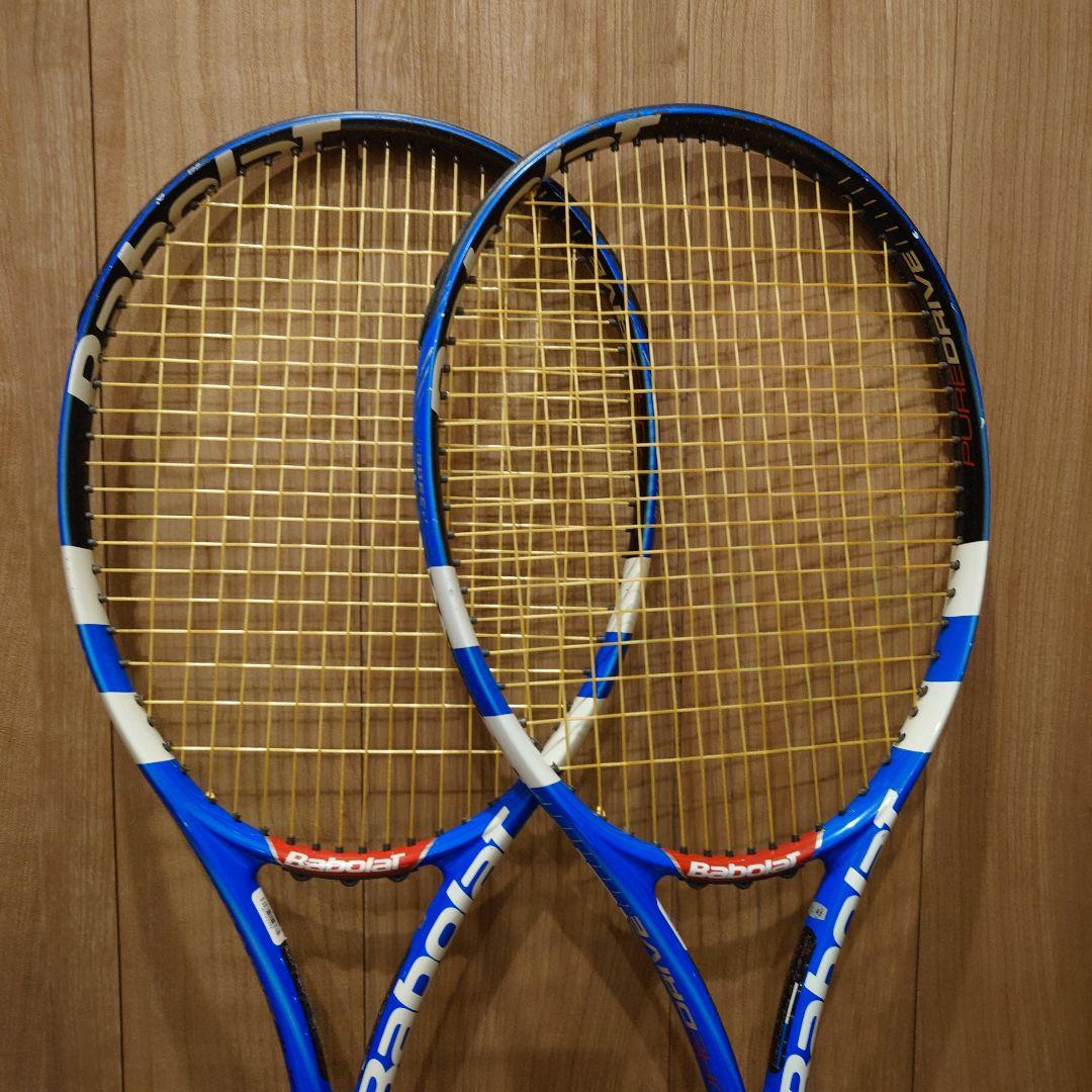 バボラ　ピュアドライブ　2009　硬式　テニスラケット　Ｇ２　２本