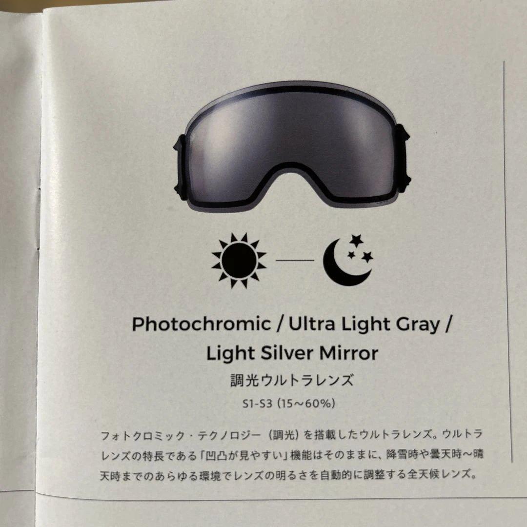 たこDICEゴーグルSHOWDOWNモデルMBKカラー新品未使用