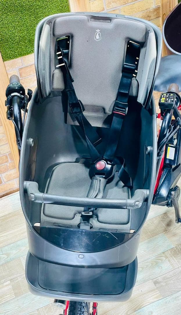 2018 レッド 超人気 BIKKE ブリヂストン電動アシスト自転車 H1302