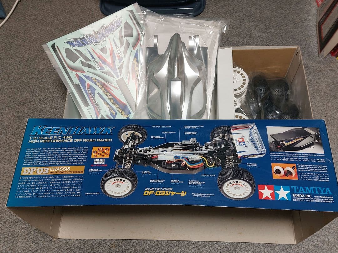 タミヤ　ラジコン　キーンホーク　1/10 当時物 希少品　df-03