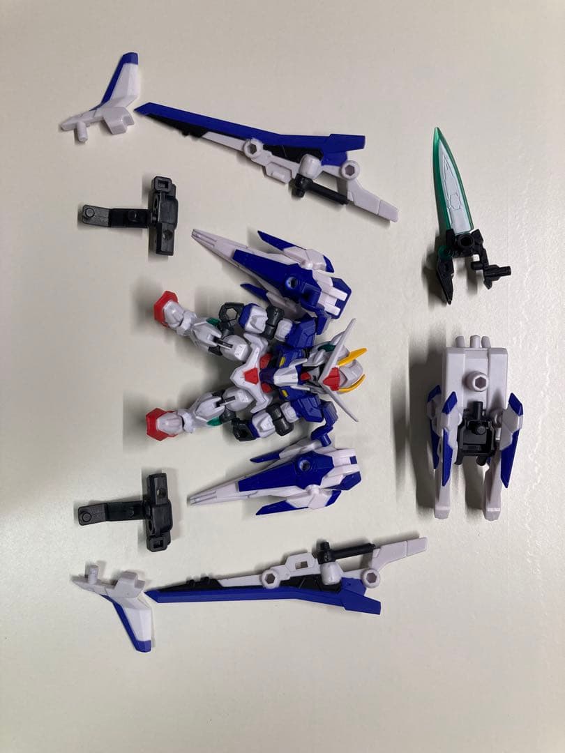 組み立て済み　モビルスーツアンサンブル　EX06a&b 4体セット