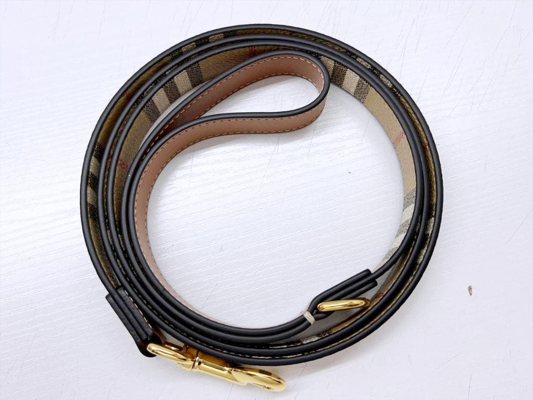 現行　未使用保管　バーバリー　チェック　ドッグリード　ペット　80733651