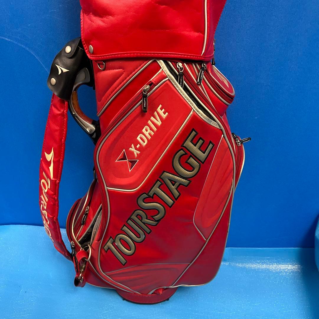 TOUR STAGE GOLFフルセットキャディーバッグ付き値下げ中！