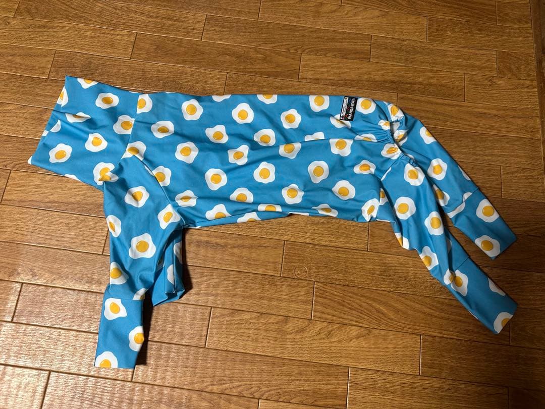 【WANDAWAY】つるつるロンパース・レイン　5L