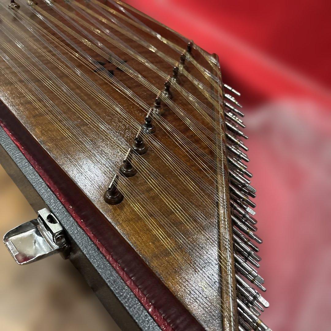 サントゥール　Santur ケース付き　イスファハン　イラン　弦楽器　民族楽器