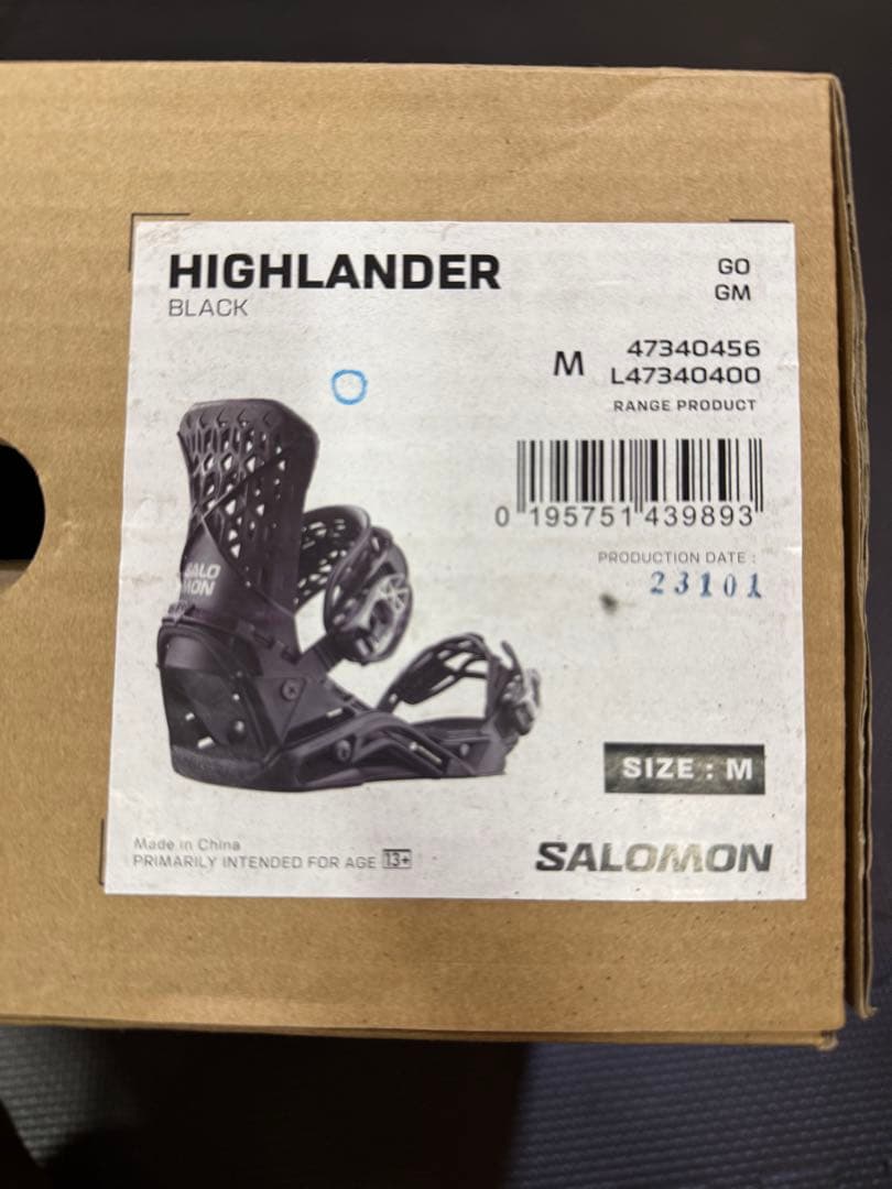 SALOMON HIGHLANDER 23-24 サイズM