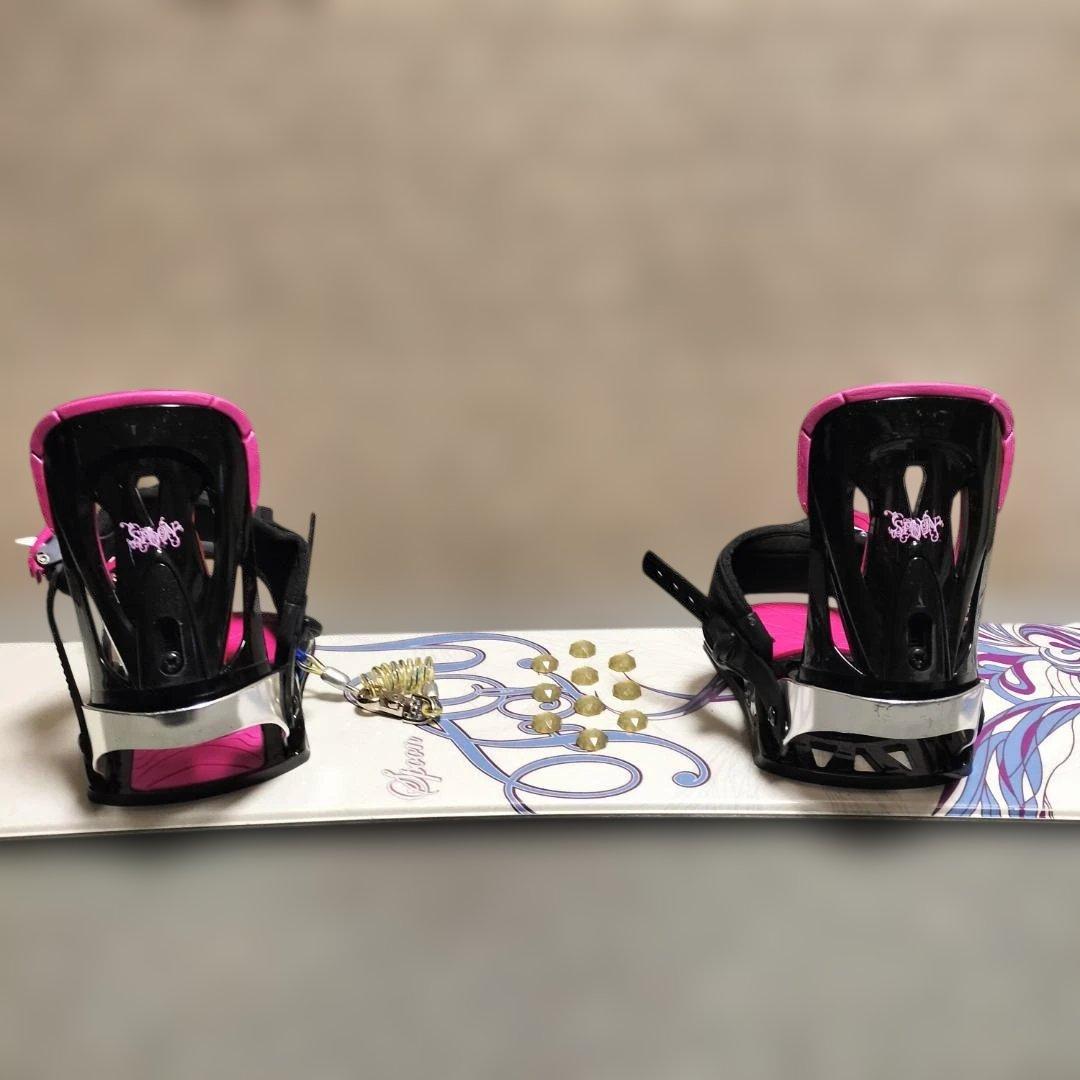 【4点セット】SPOON スノーボード 143cm / Salomonブーツ