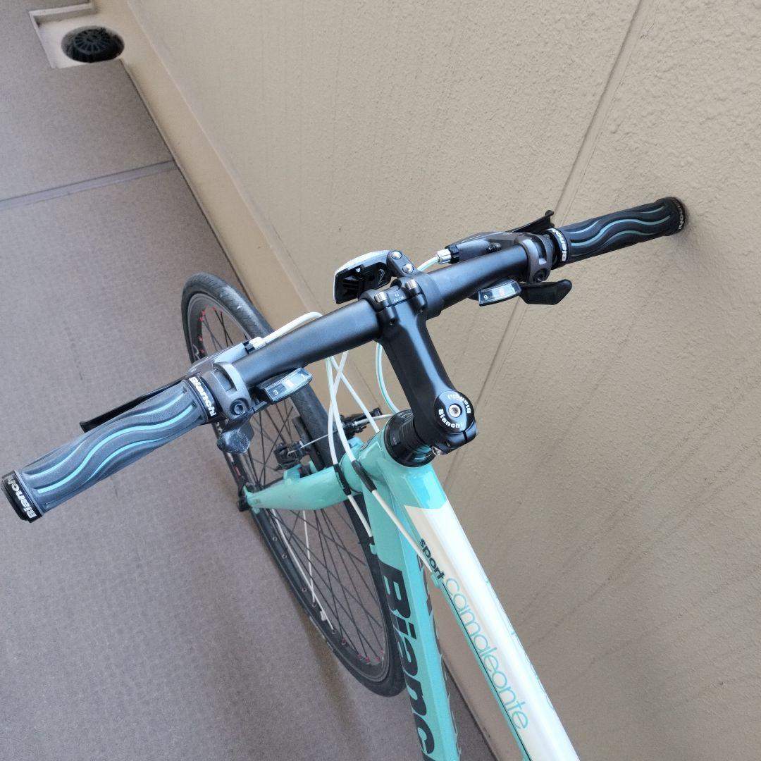 タコ【発送可】室内保管　ビアンキ クロスバイク カメレオンテ２