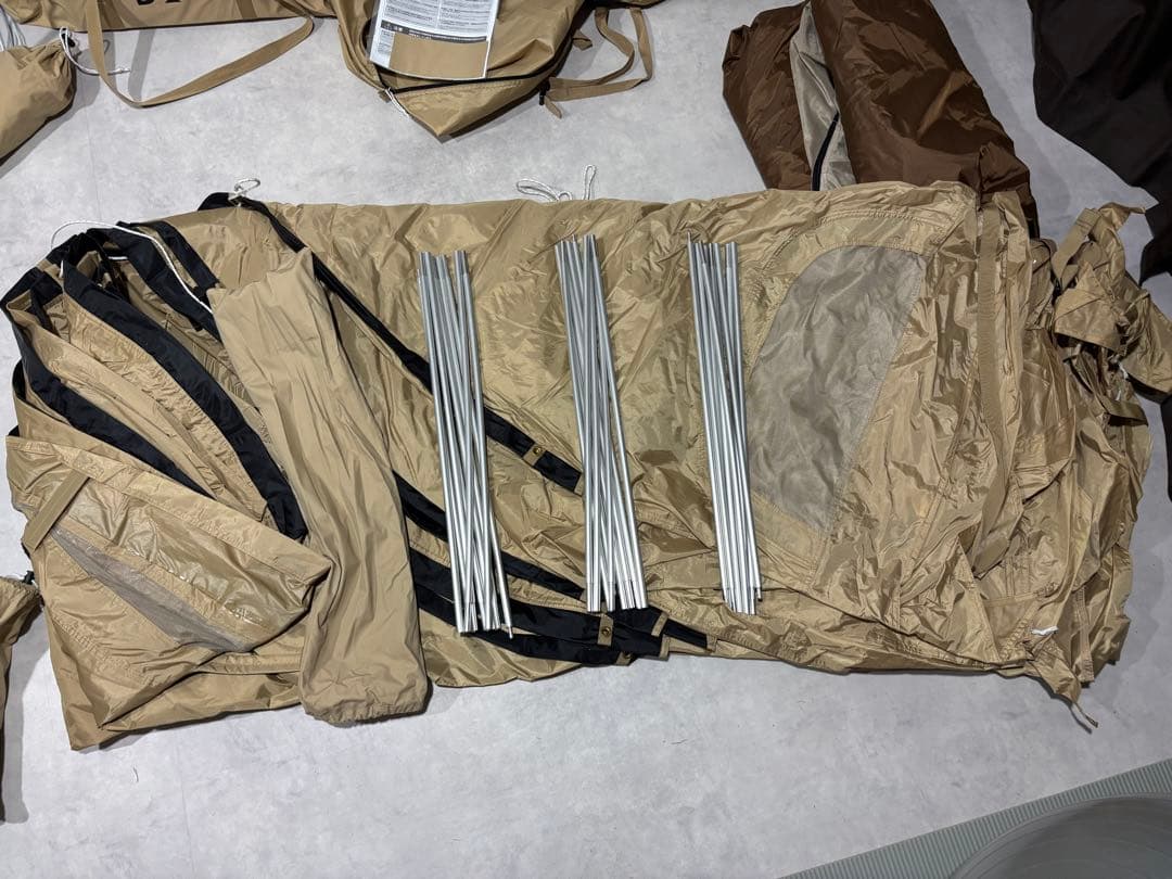 r*6様 DOD カマボコテント3S（タン）_テント_ドーム型_2、3人サイズ