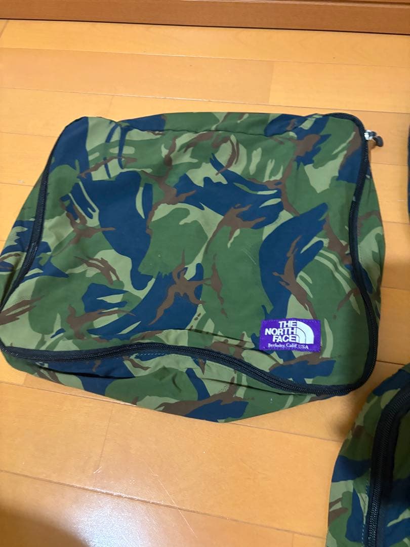 ノースフェイスパープルレーベル　ナナミカ　トラベルポーチ