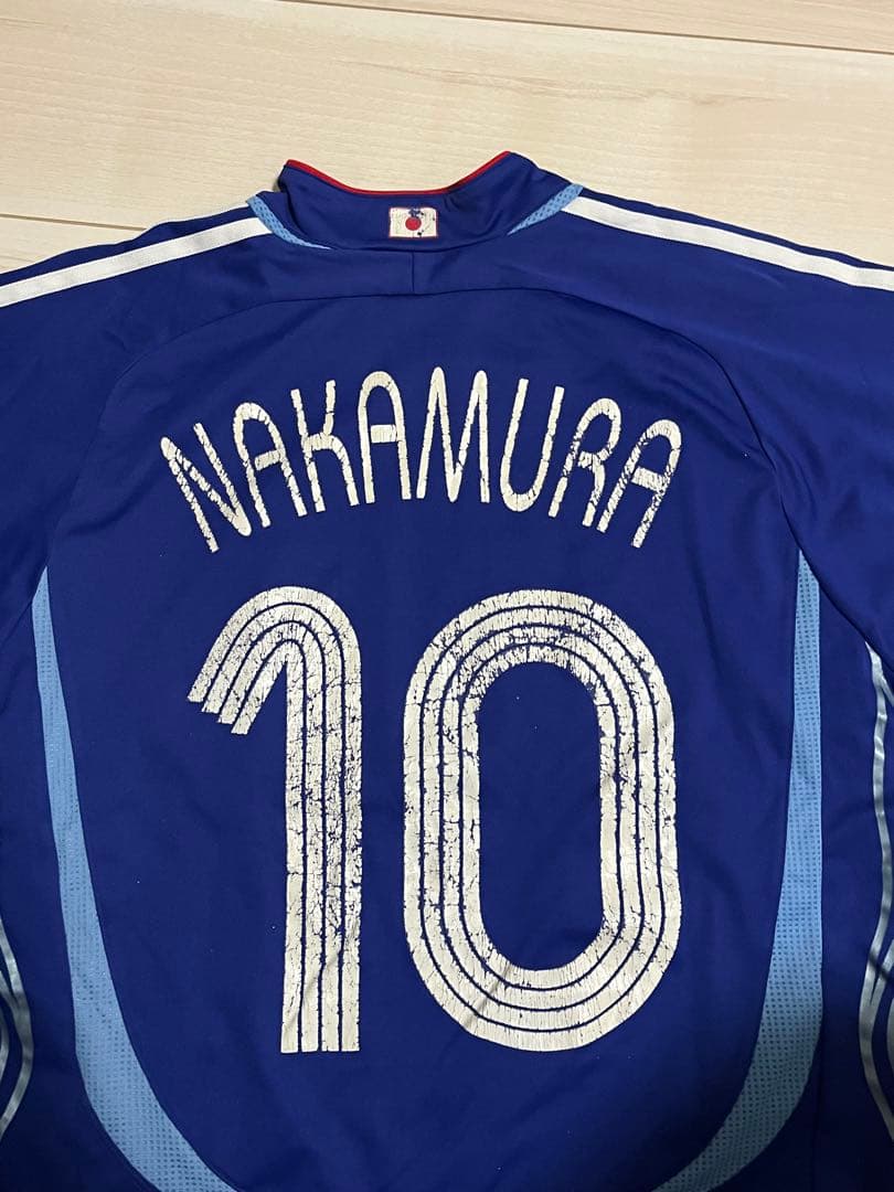 アディダス 日本代表 ユニフォーム　中村俊輔　#10 サイズL