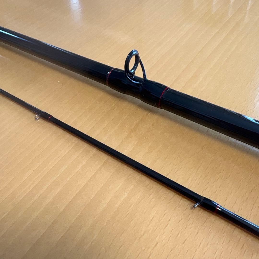 yasu ヘチ竿　チヌ竿 TE 270 ブラック/ホワイト 270cm