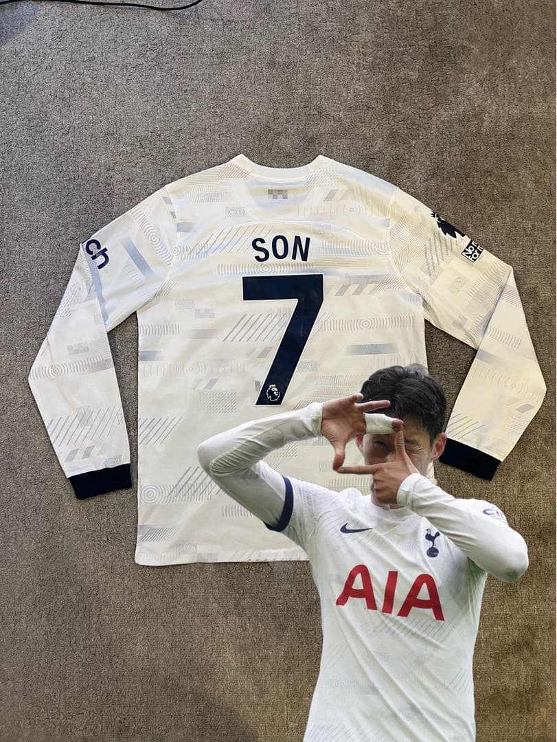 【正規品】トッテナム ソンフンミン23/24 7番 長袖ユニフォーム