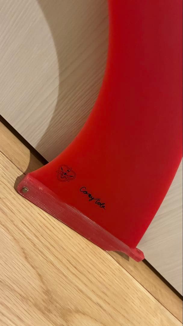 サーフボード　センターフィン: COREY REVIVAL 8.5”赤