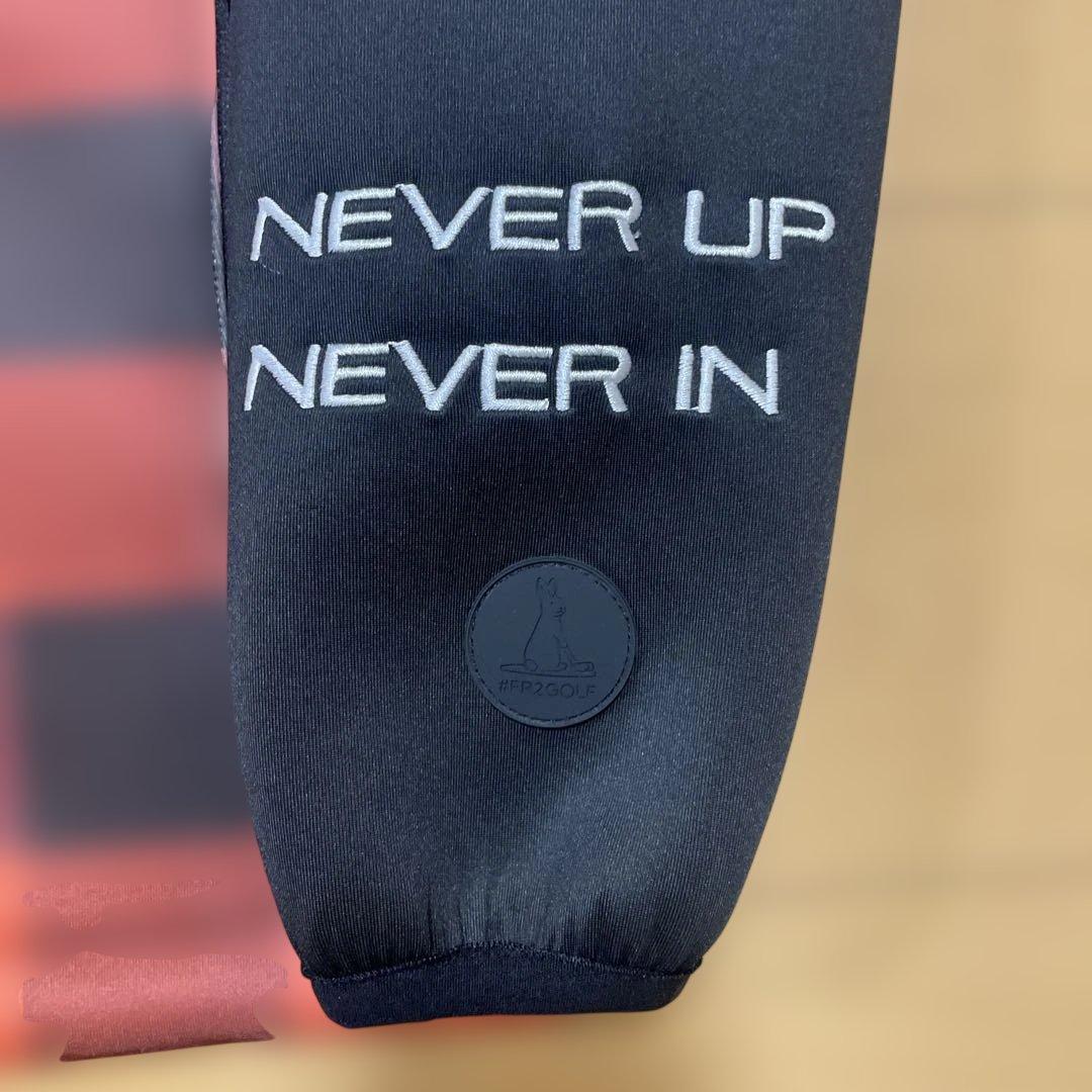 FR2 GOLF チェック柄ジャケット フード付き