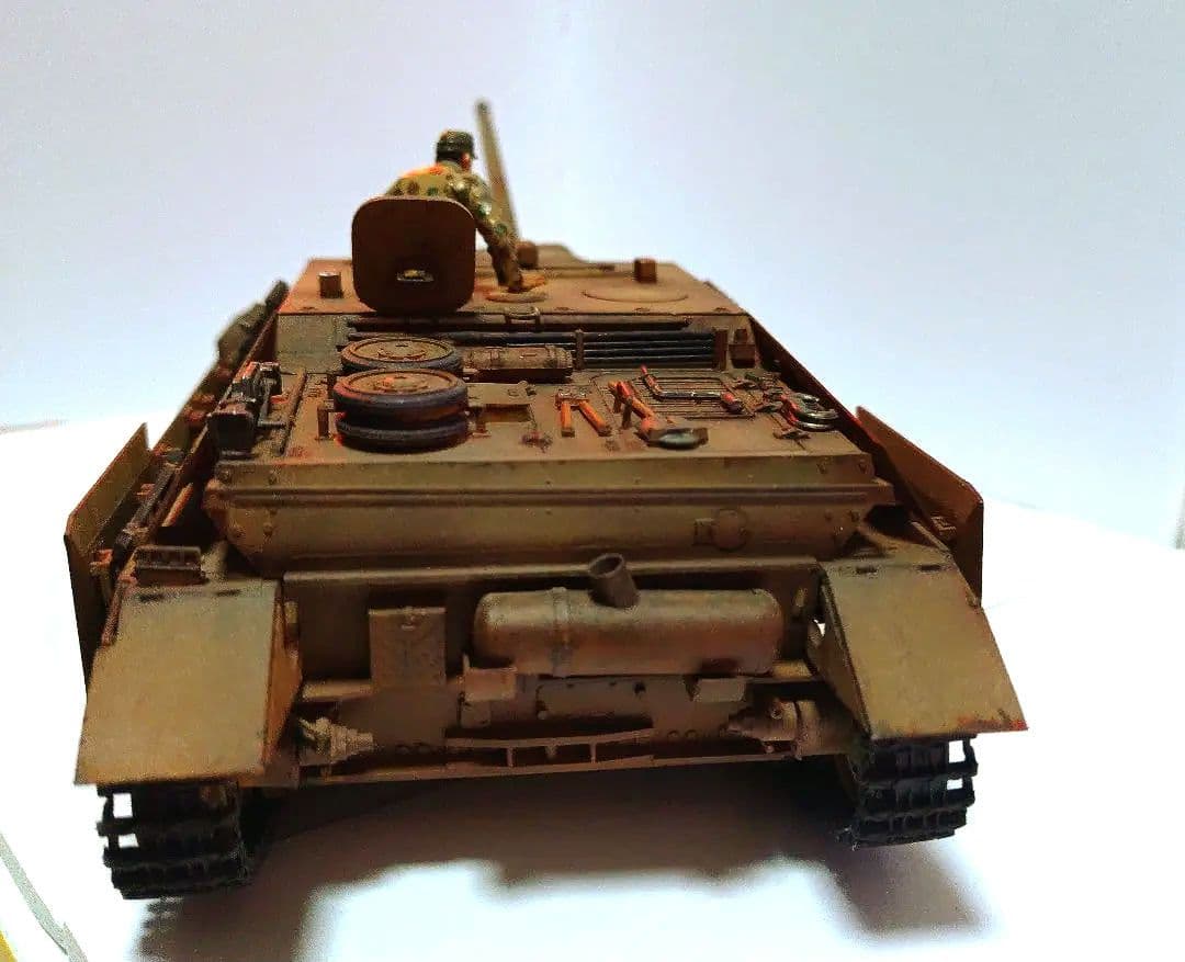 【塗装完成品】TAMIYA 1/35 ドイツ四号突撃砲ラング