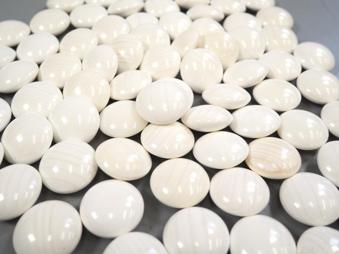 【宮崎県】日向特製蛤碁石39号/花梨碁笥/碁笥箱セット