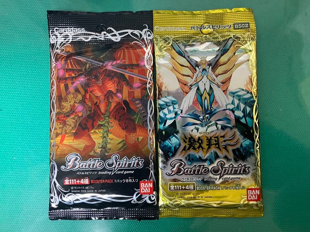 バトスピ　第1弾，第2弾(激翔) 未開封パック