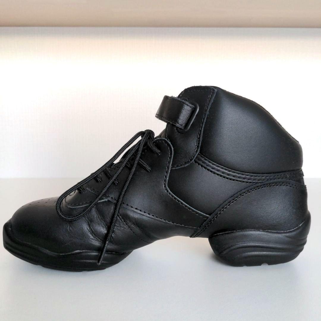 未使用級 カペジオ Capezio ダンススニーカー DS01 24.5cm 黒