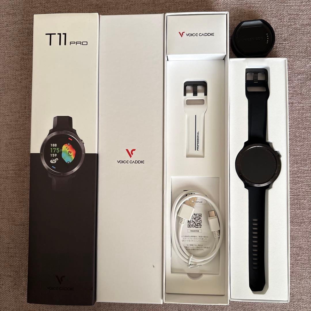 【おまけ付き】VOICE CADDIE T11 PRO GPSゴルフウォッチ