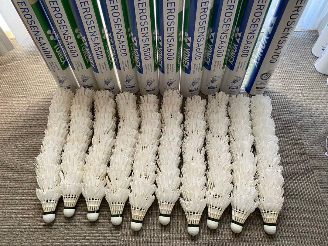 AEROSENSA エアロセンサ バドミントン シャトル 240個