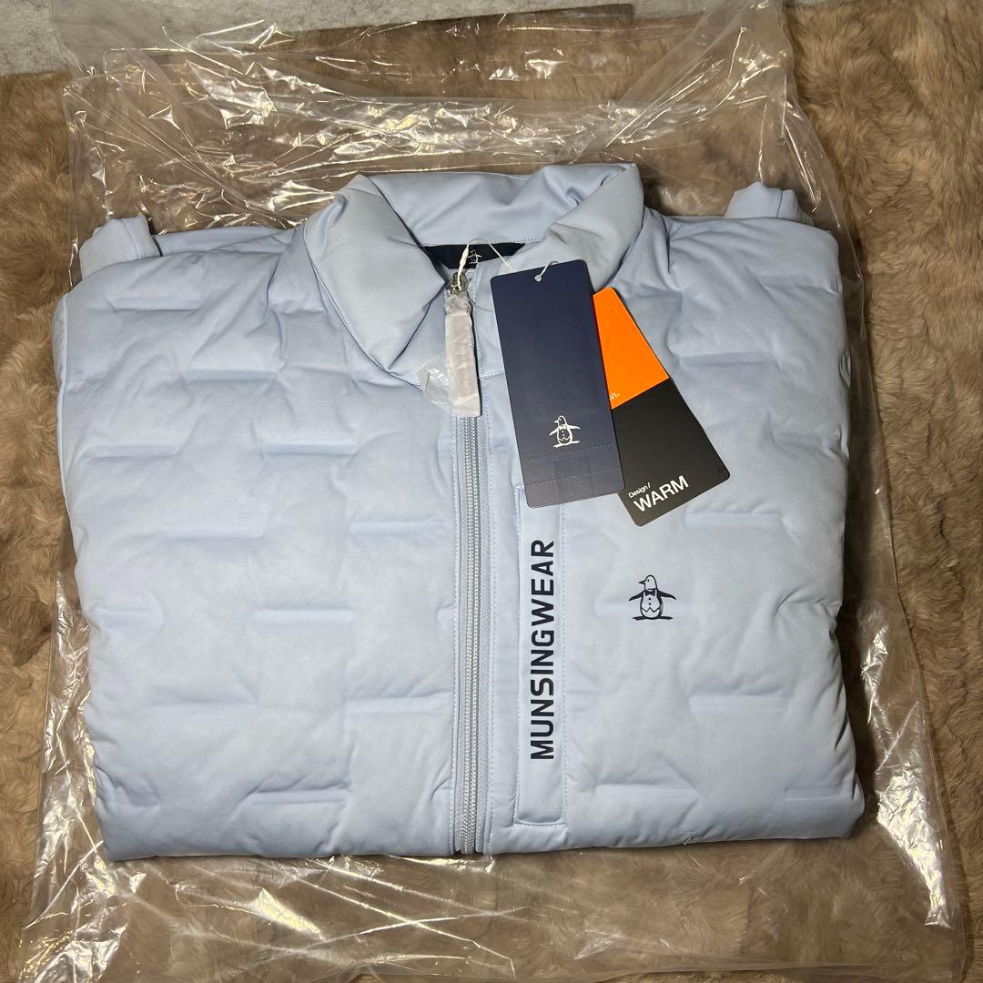 マンシングウェア ブルゾンストレッチ 撥水 防風 ヒートナビ 軽量 ゴルフ