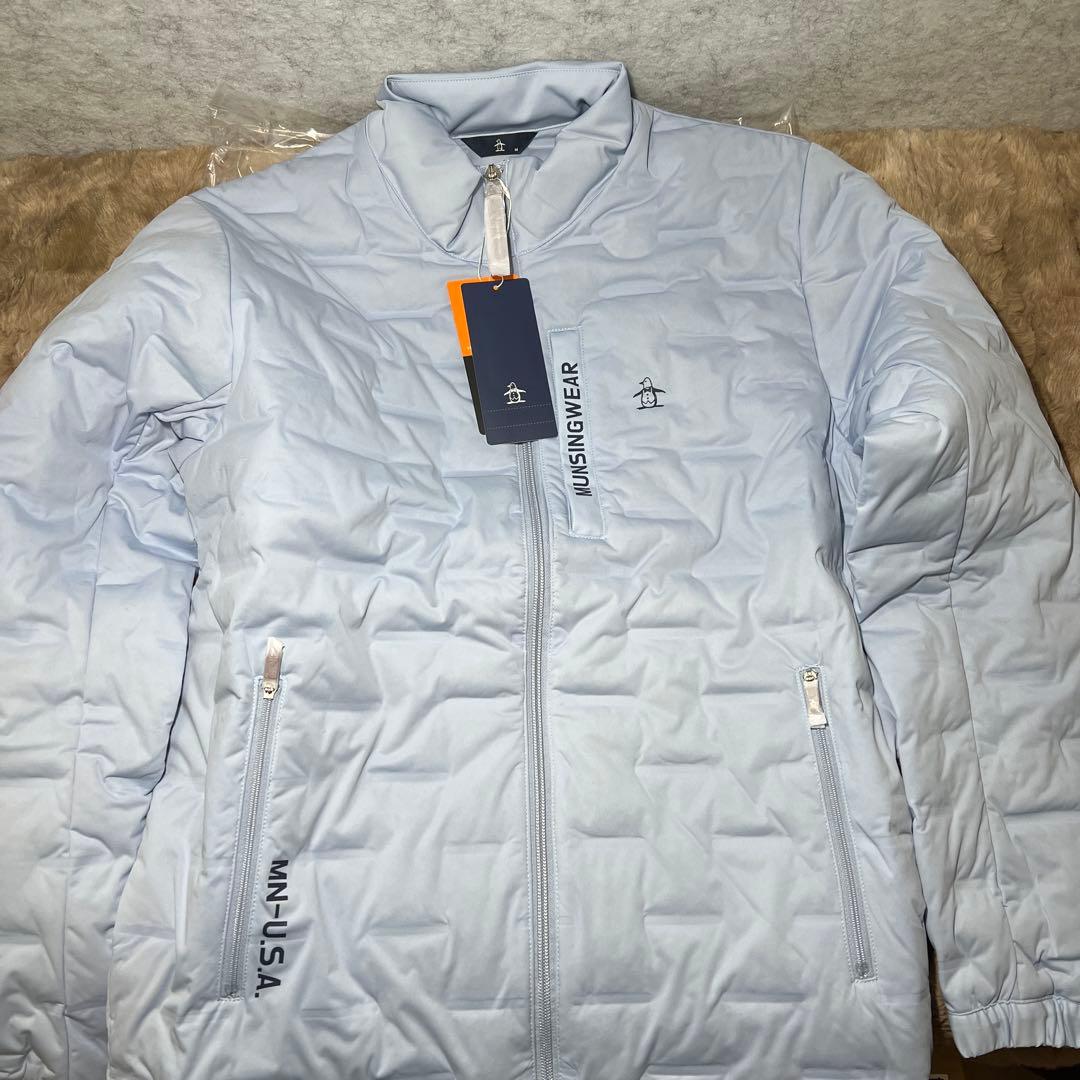 マンシングウェア ブルゾンストレッチ 撥水 防風 ヒートナビ 軽量 ゴルフ