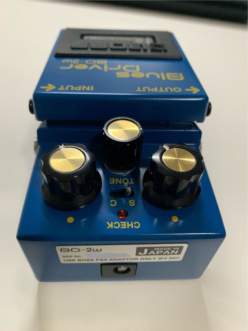 【ほぼ未使用】 BOSS Blues D BD-2w