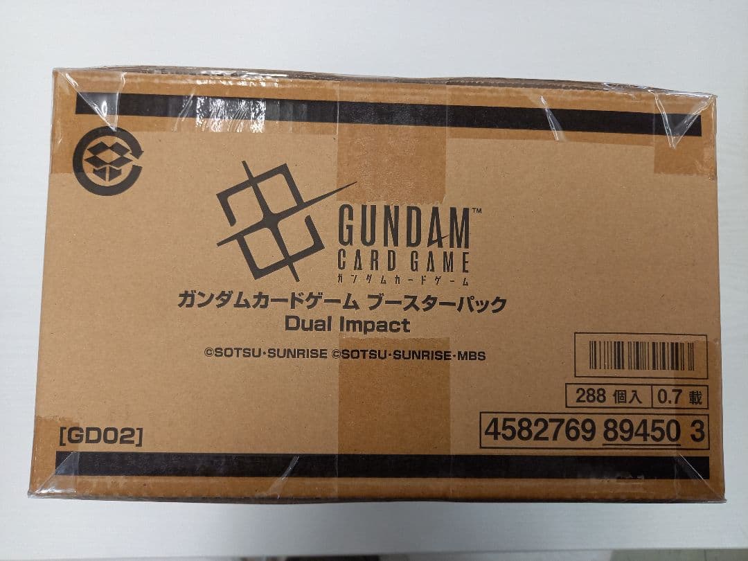 ガンダムカードゲーム Dual Impact 1カートン(12BOX) 未開封
