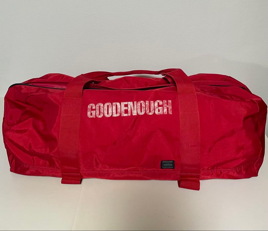 GOODENOUGH ボストンバッグ レッド