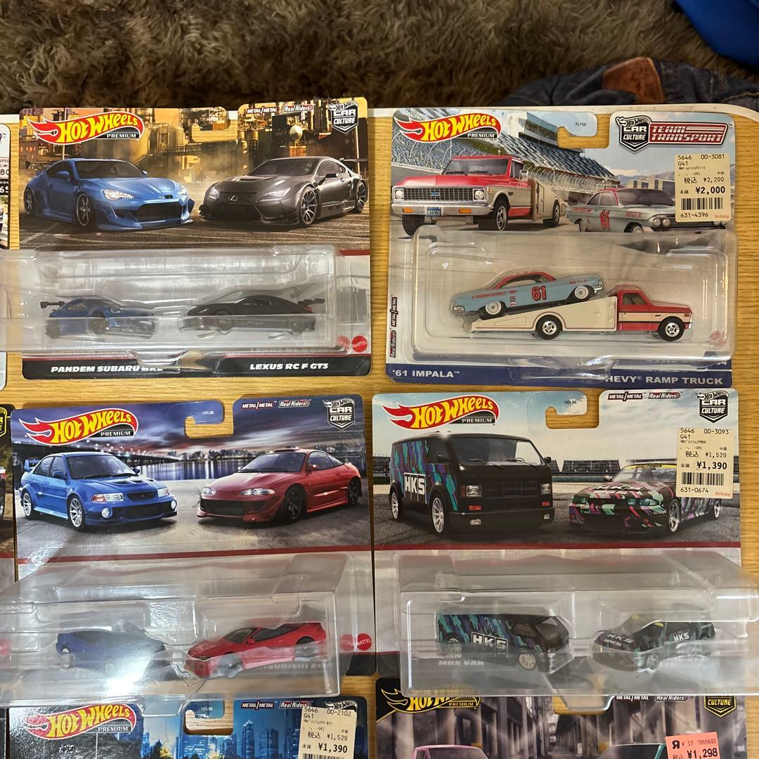 ホットウィール ミニカーセット 12パック