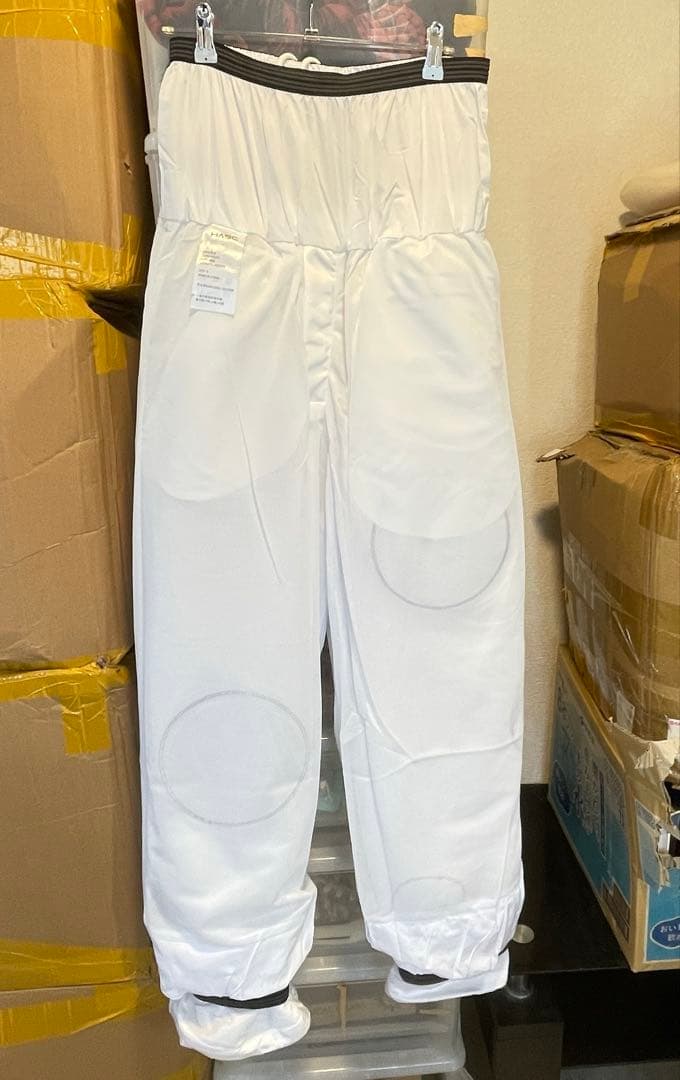 新品未使用 スキーパンツ ホワイト S 男女兼用 日常使用可