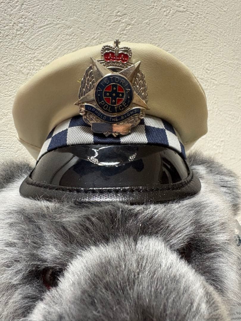 警察ぬいぐるみ　メルボルン　パトロール部門バージョン