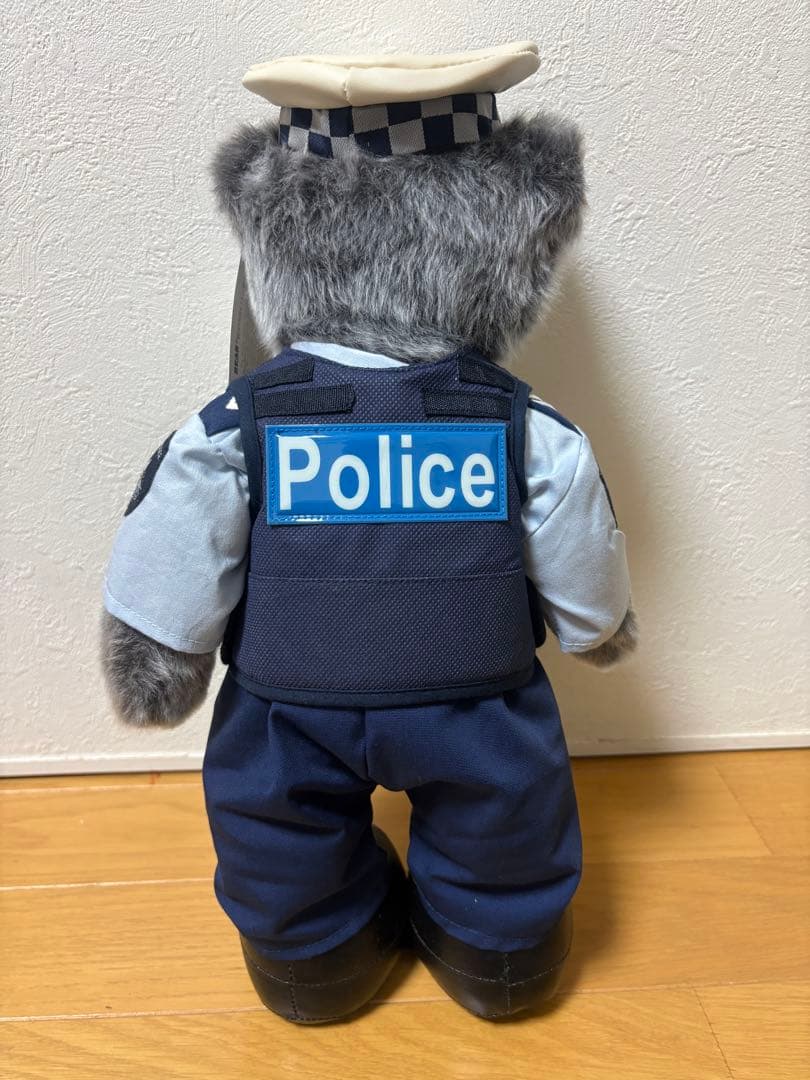 警察ぬいぐるみ　メルボルン　パトロール部門バージョン