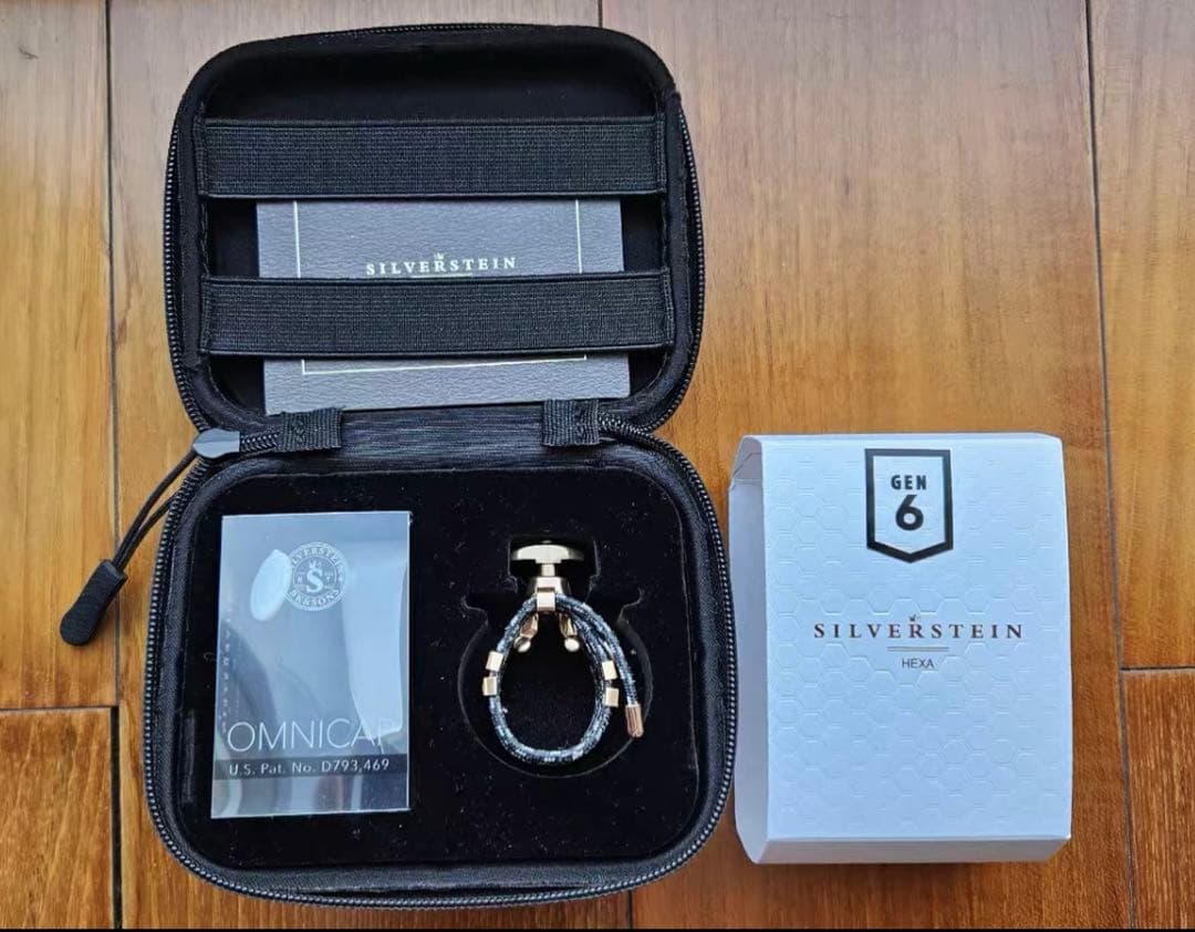 シルバーステイン　リガチャー　第6世代のヘキサのローズゴールド テナー用