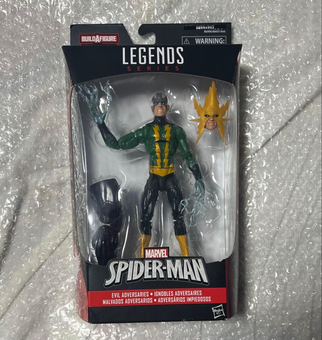 マーベルレジェンド エレクトロ スパイダーマン marvel legends