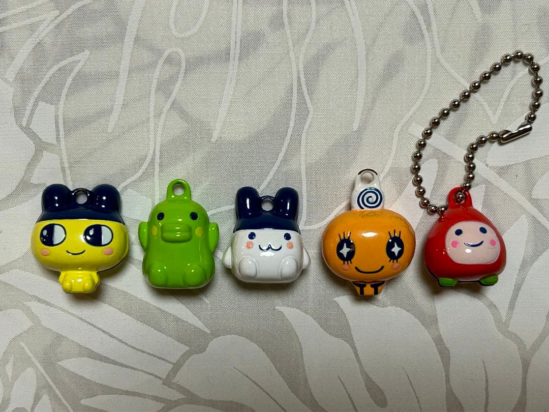 レア りんりんたまごっち 鈴 ストラップ 5個セット いちごっち めめっち