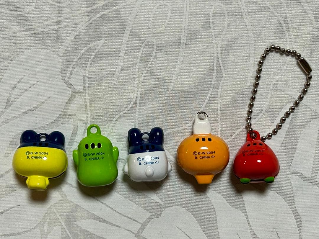 レア りんりんたまごっち 鈴 ストラップ 5個セット いちごっち めめっち
