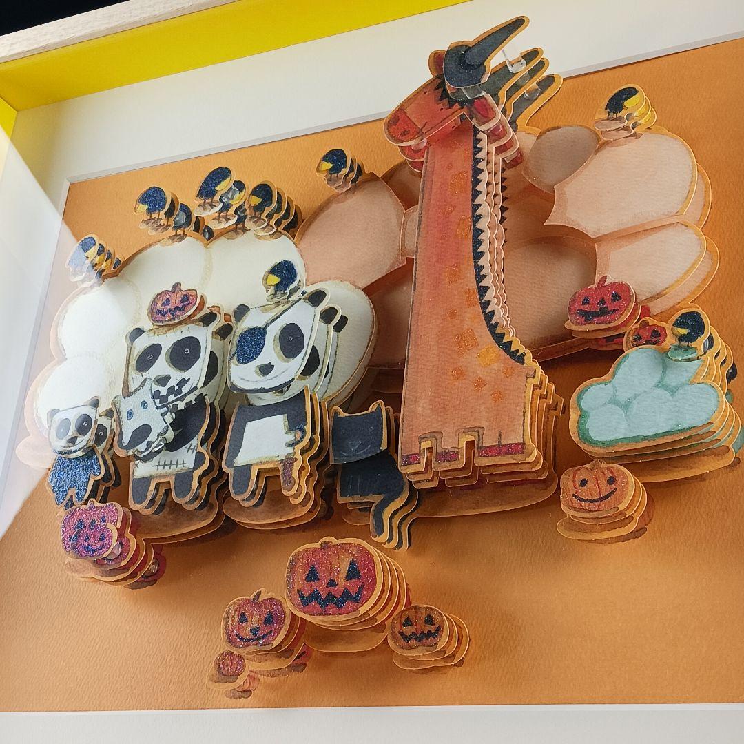 Y2988 3Dジクレー キロメロ 「10月」 立体画 50部限定