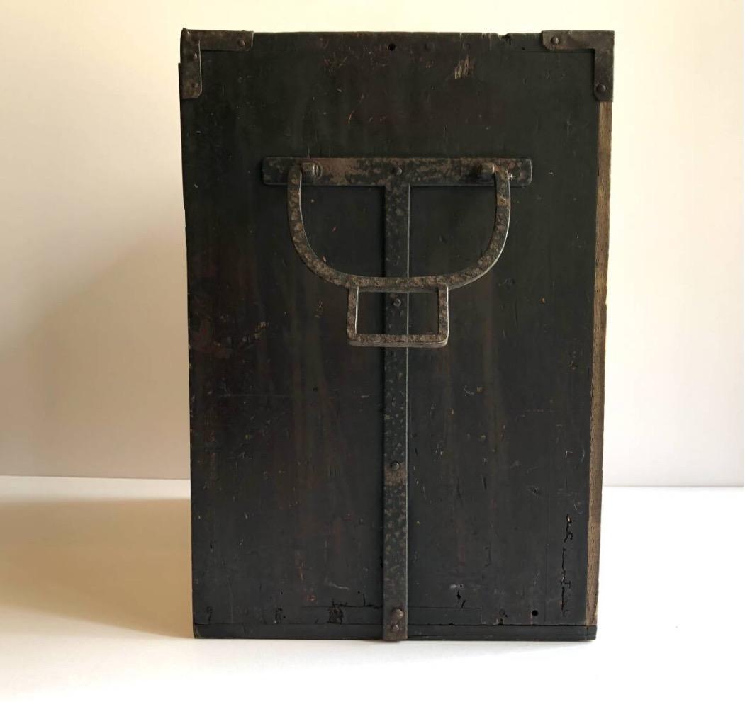 【大正期】アンティーク　小引き出し　小物入れ　木箱　アンティークチェスト　和家具