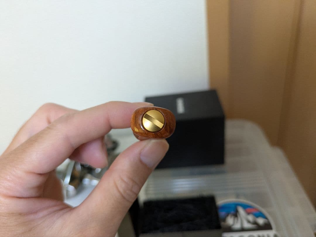 わたらせ樹脂工房　シマノ花梨ハンドルノブ