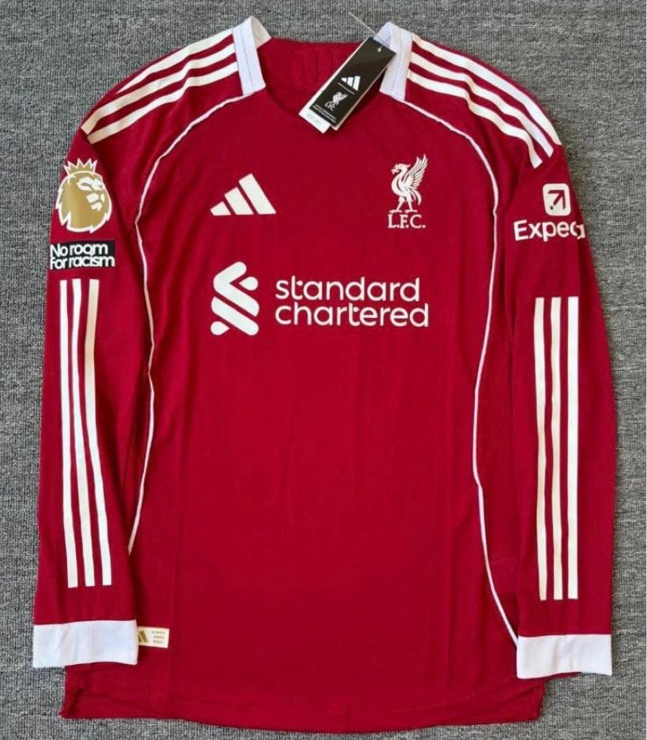 リバプールFC 赤 長袖 シャツ