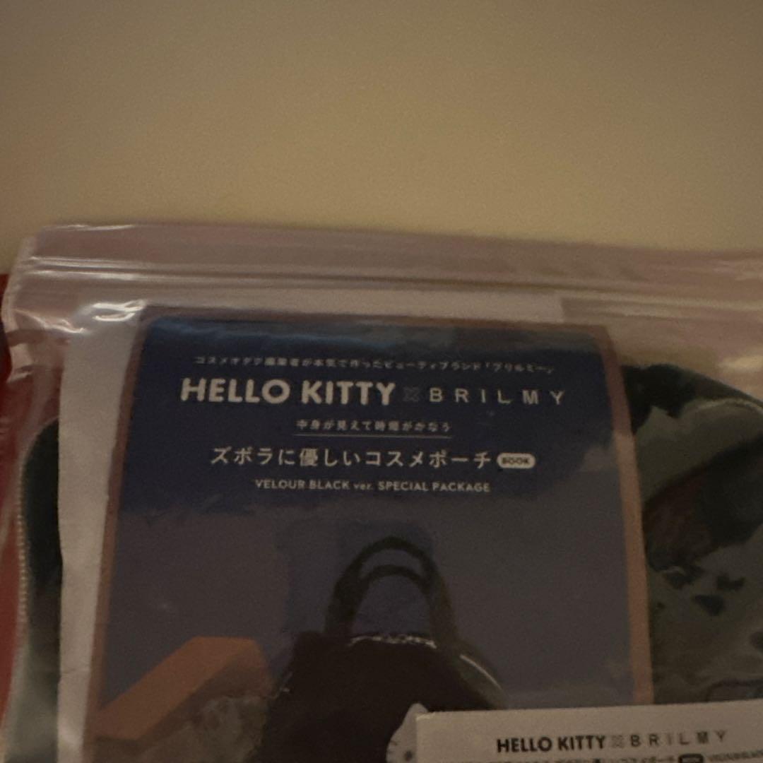 HELLO KITTY x BRILM ベルベットポーチ4個