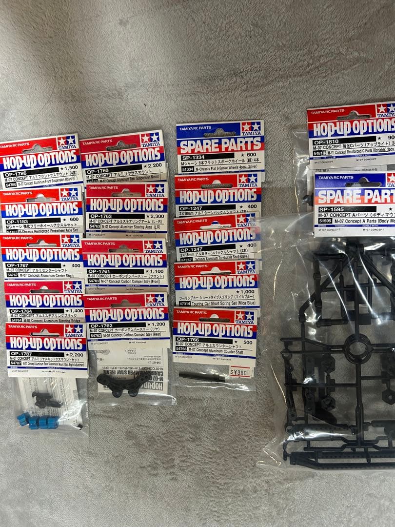 Tamiya M07R Mシャーシ OH済み 新品シャーシ、足回り タミヤ