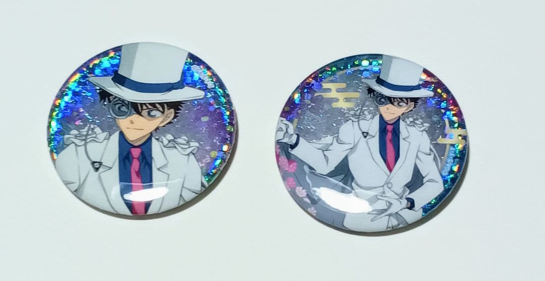 名探偵コナン 秋の華和装 怪盗キッド 17点セット スパークル缶バッジ含む